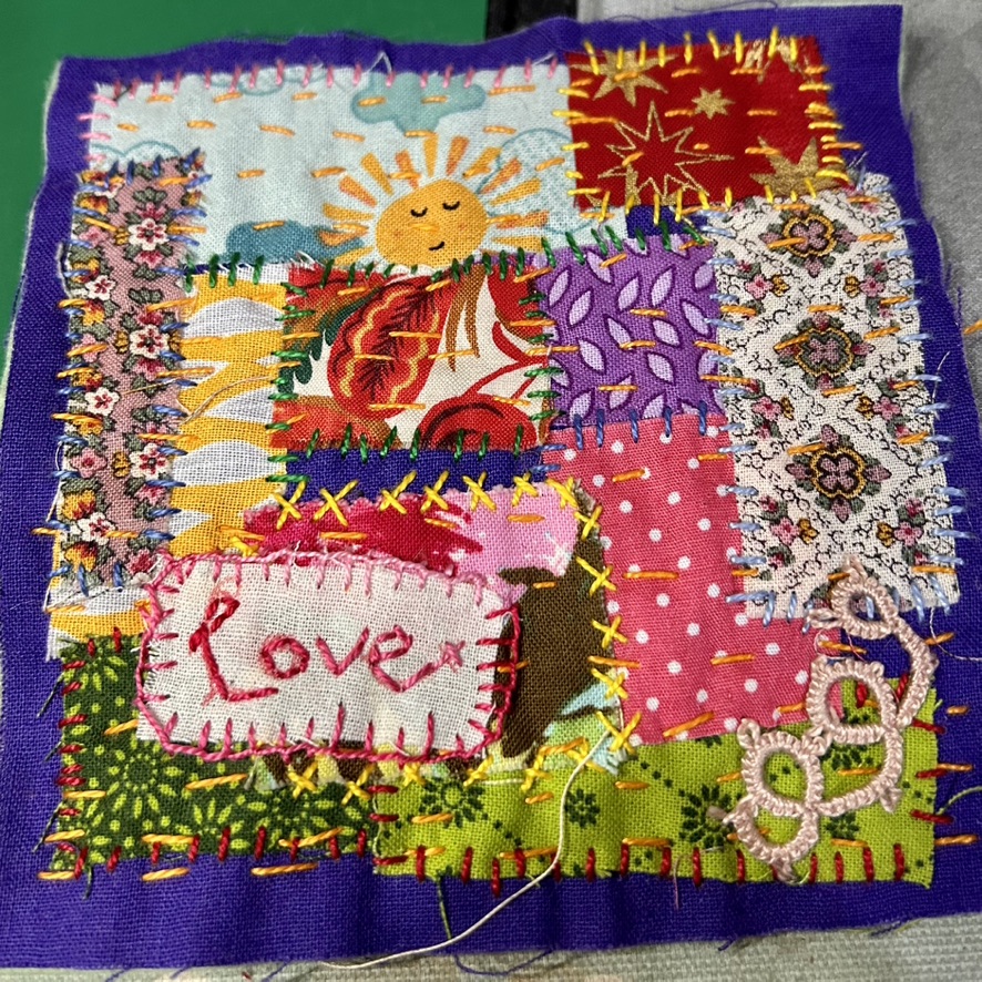 Slow Stitching Patches